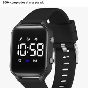 Smart Fitness Watch - Black
